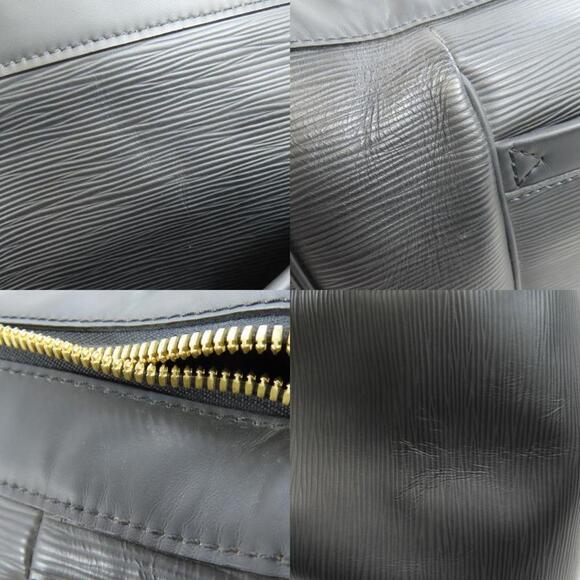 LOUIS VUITTON Black Leather Boston Bag - Picture 8 of 11